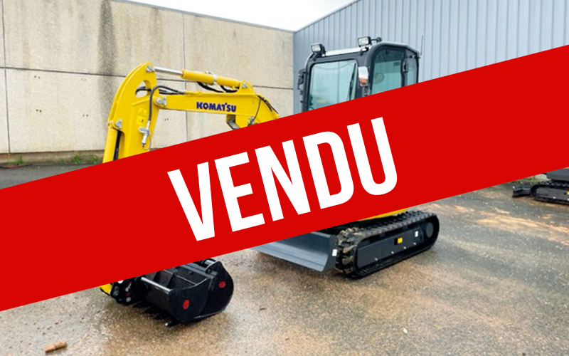 Mini-pelle Komatsu PC26MR