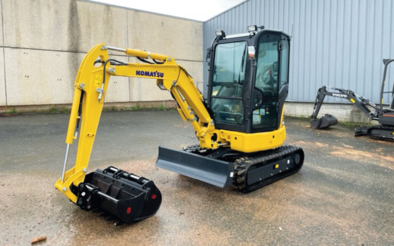 Mini-pelle Komatsu PC26MR